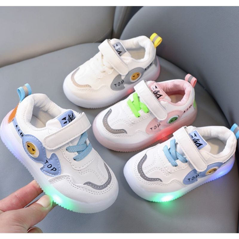 [COD] sepatu import led