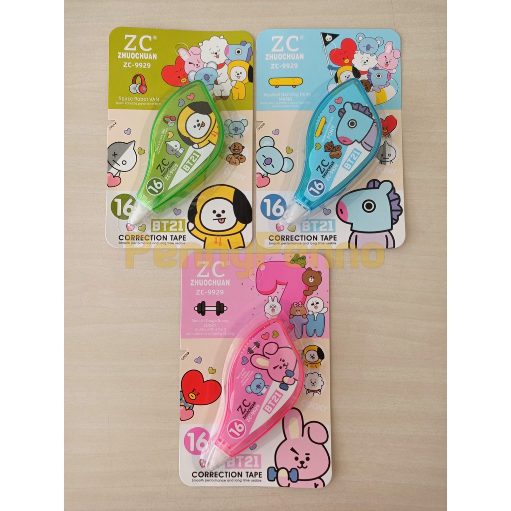 Correction Tape / Tip Ex Kertas BTS 16mm