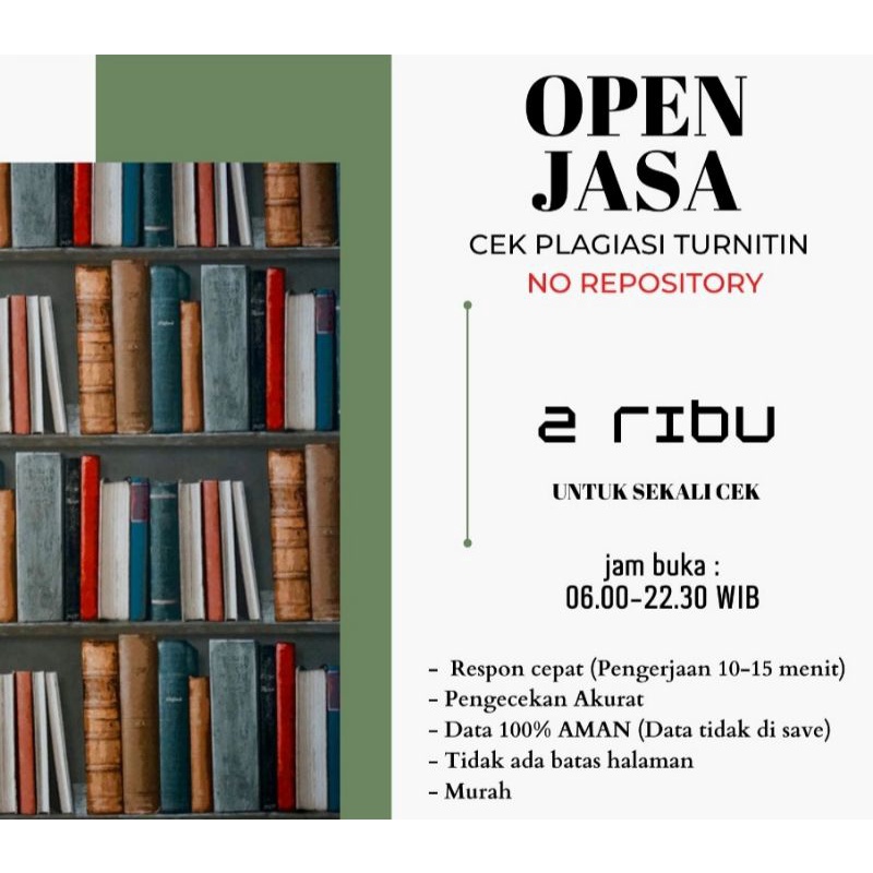 Jasa cek plagiarsm