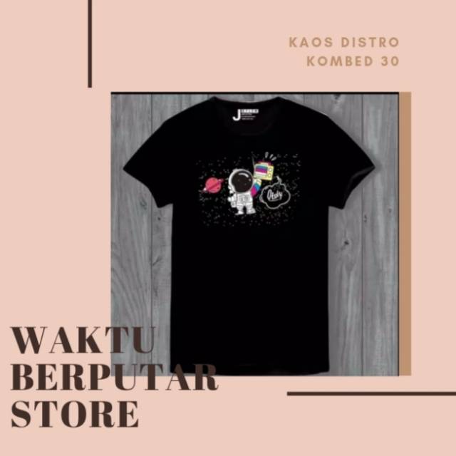 KAOS DISTRO COWOK APOLLO VIPER/COMBED 30S