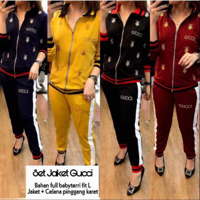 Set Jaket Gucci