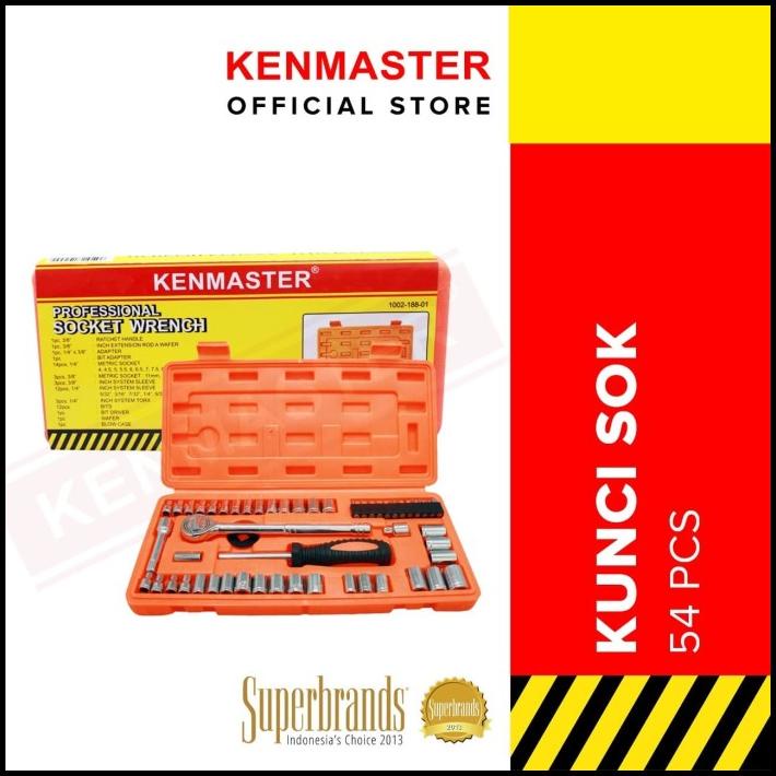 Kenmaster Kunci Sok 54 Pcs