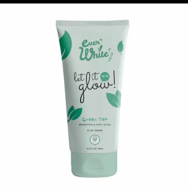 everwhite green tea clay mask
