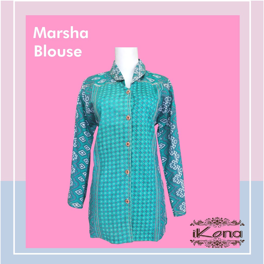 Blouse Marsha Hijau