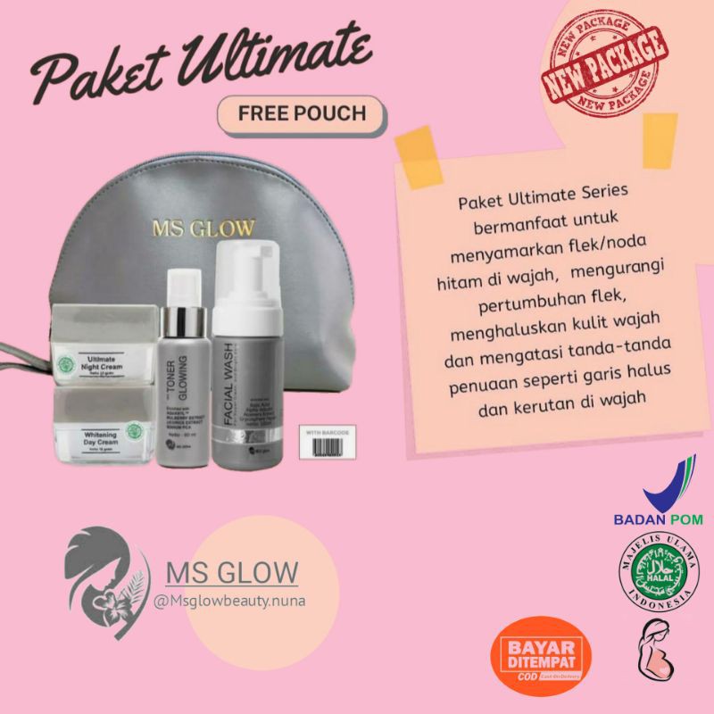 MSGLOW PAKET ULTIMATE Free Pouch