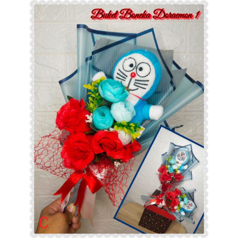Bouquet Boneka Doraemon