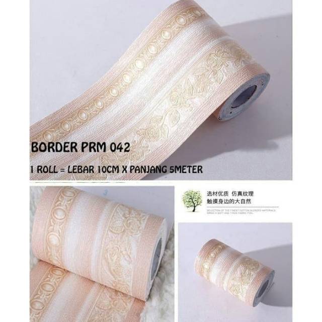 Wallborder premium kode BPRM042 bahan timbul