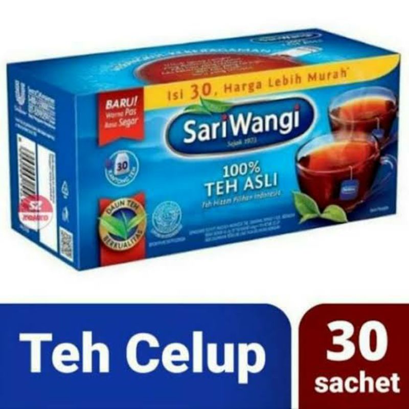 TEH CELUP SARIWANGI ISI 30