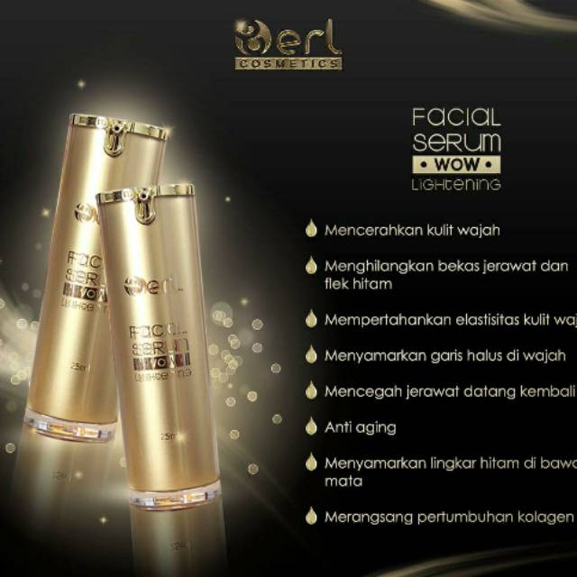 Facial serum B erl cosmetics