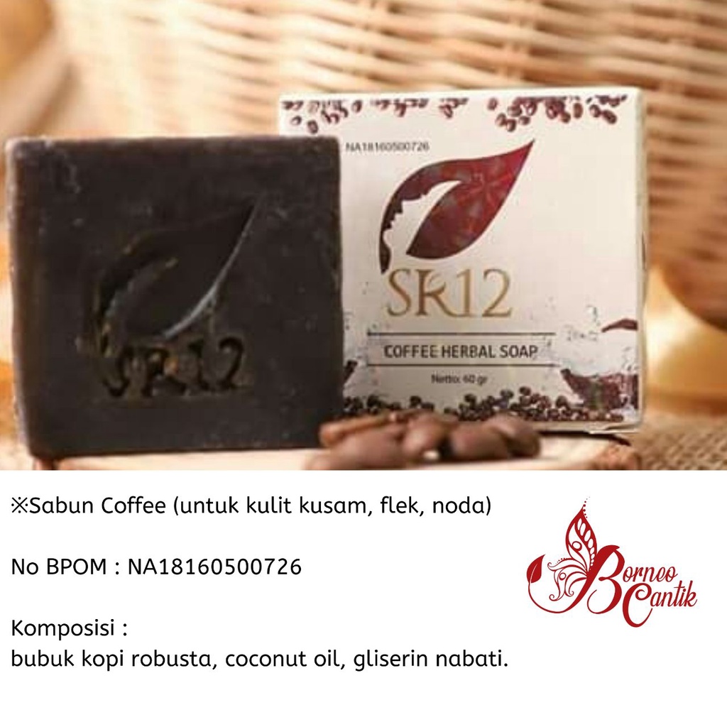 COFFEE SOAP SR12 60GR