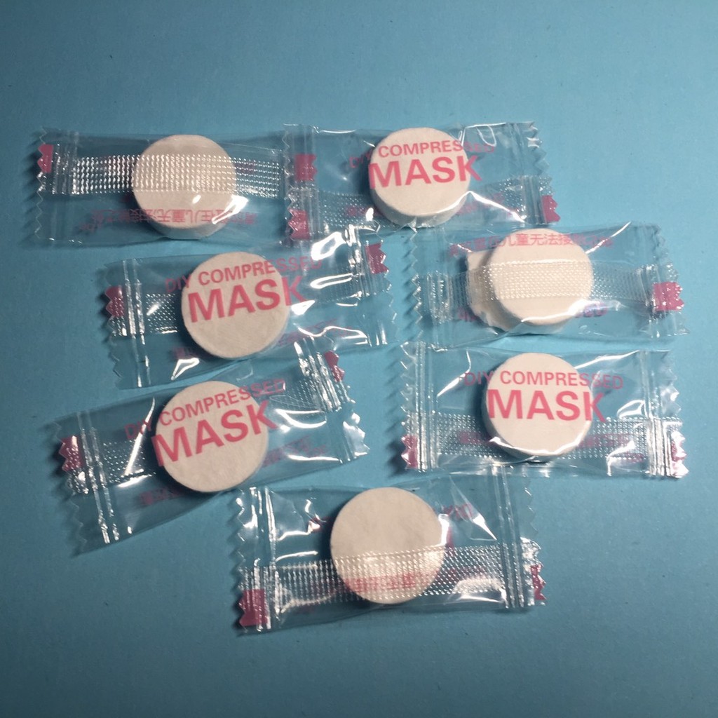Compressed Mask/Tablet Mask / Masker Kertas