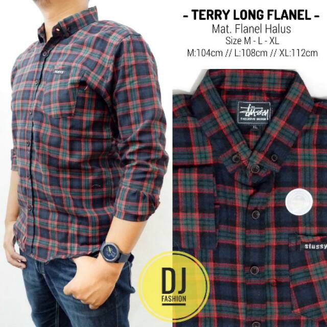 Terry long Flanel by DJ