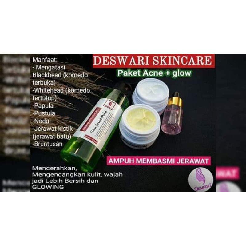 deswari paket jerawat ini