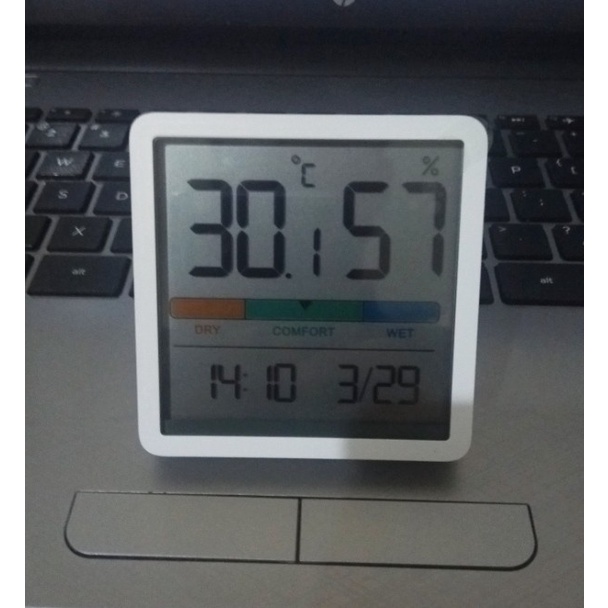 Thermohygrometer with Calender and Time