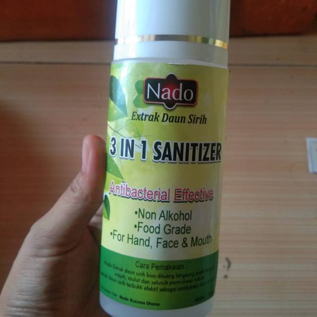 Handsanitizer 3in1 non alkohol