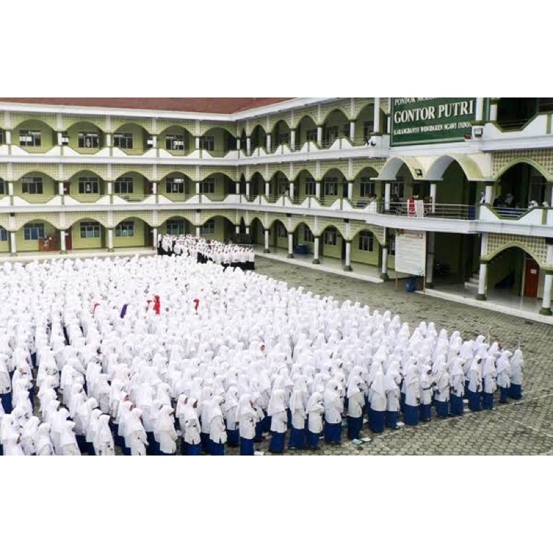 Baju putih gontor putri