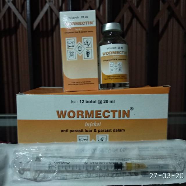 Wormectin 20ml+suntikan