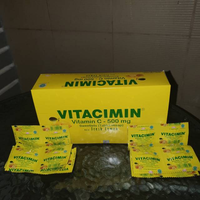 Vitacimin Lemon 500mg 100tablet