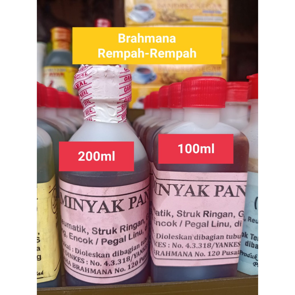 minyak karo panas 100ml