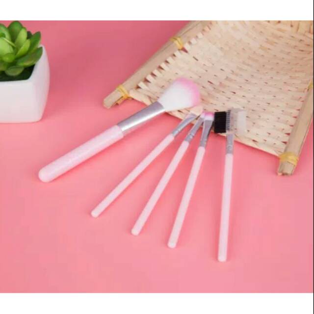 Make Up Brush Set 5 in 1 Set Kuas