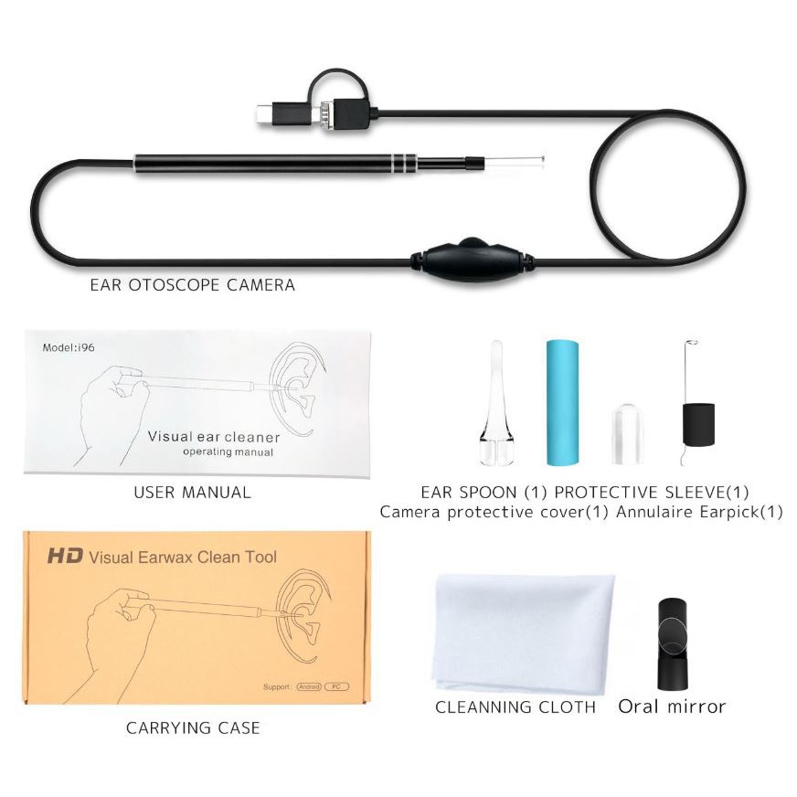 ENDOSCOPE EAR CLEANER