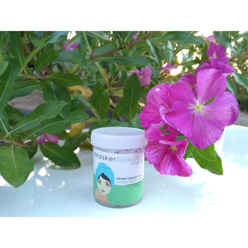 masker spirulina