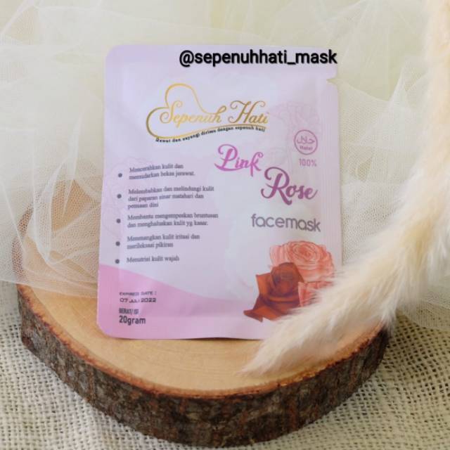 Masker Pink Rose