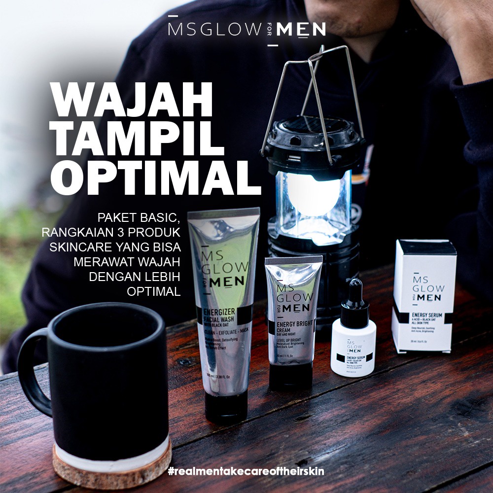 Ms Glow For Men (Paket Basic)