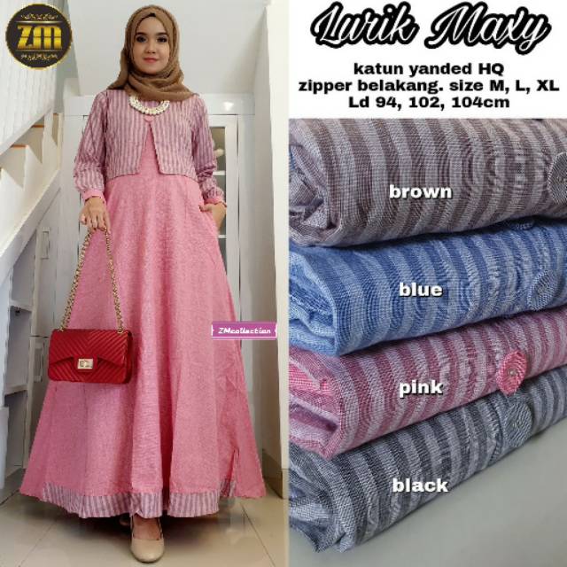 Gamis lurik maxy