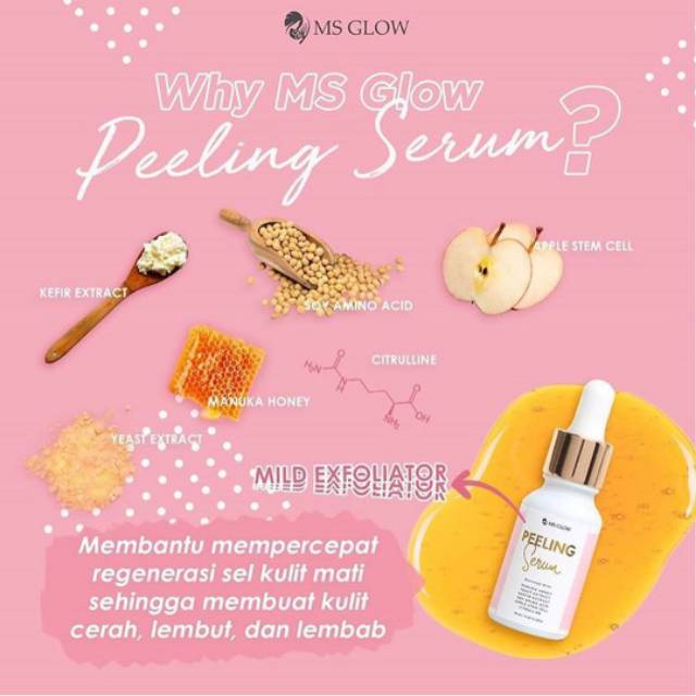 Msglow peeling serum