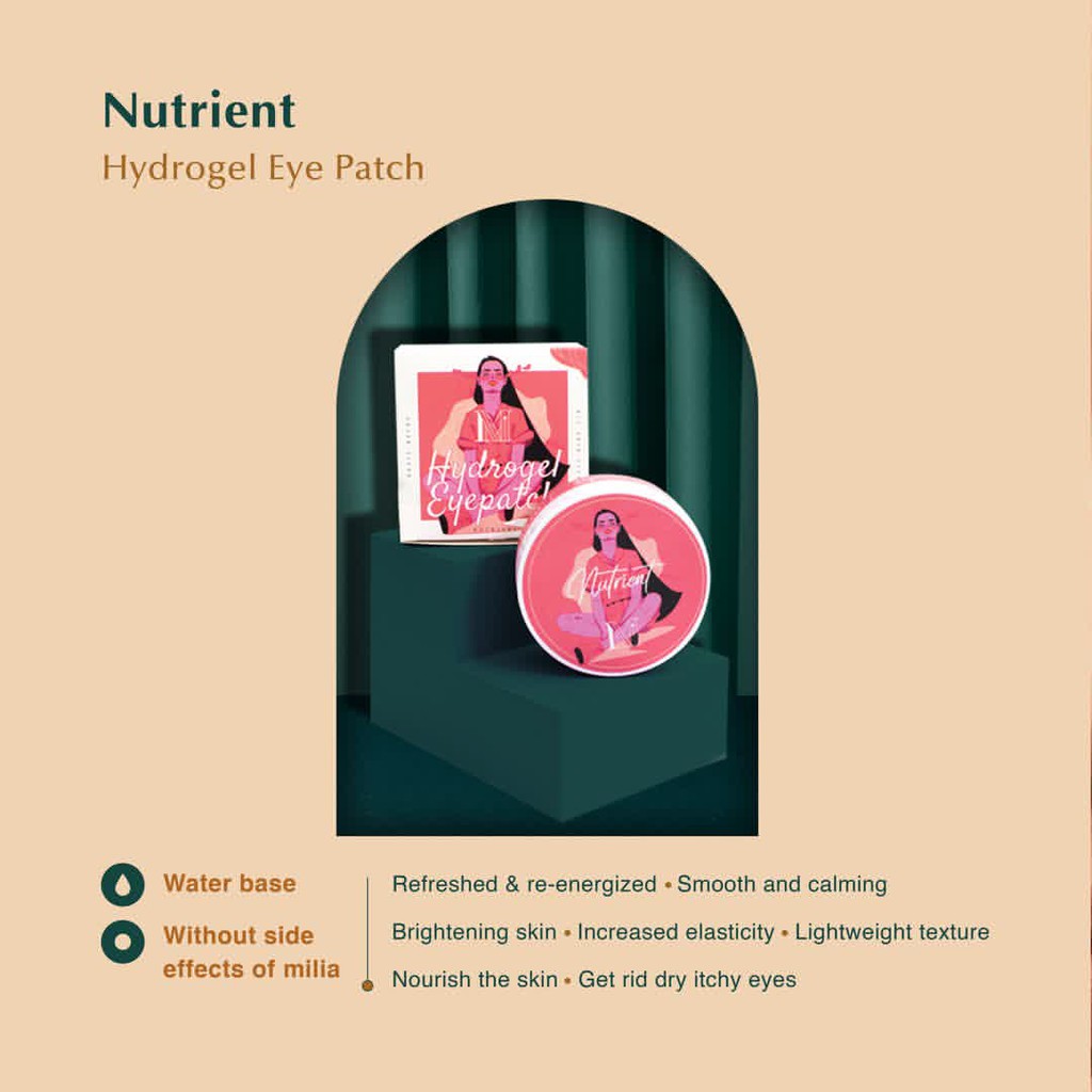 [GRATIS ONGKIR] MASKA-LAB NUTRIENT Hydrogel Eyepatch