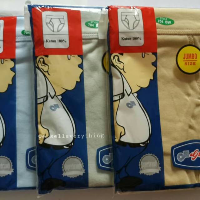 Celana Dalam Pria Gtman Jumbo