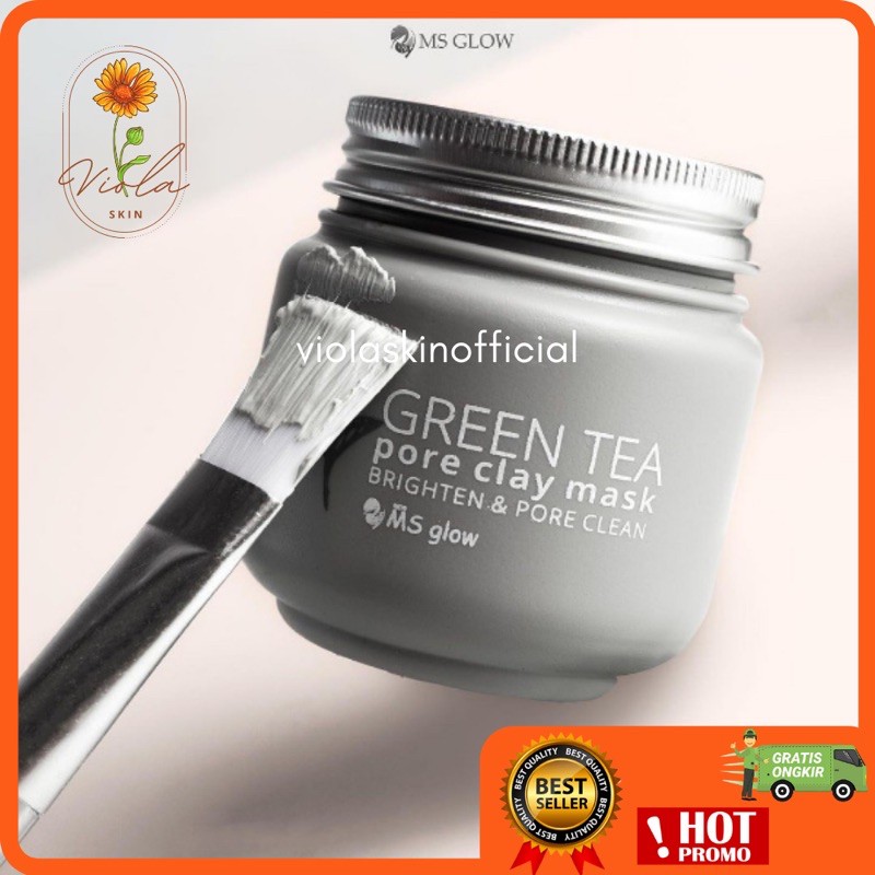 MS GLOW MASKER GREEN TEA