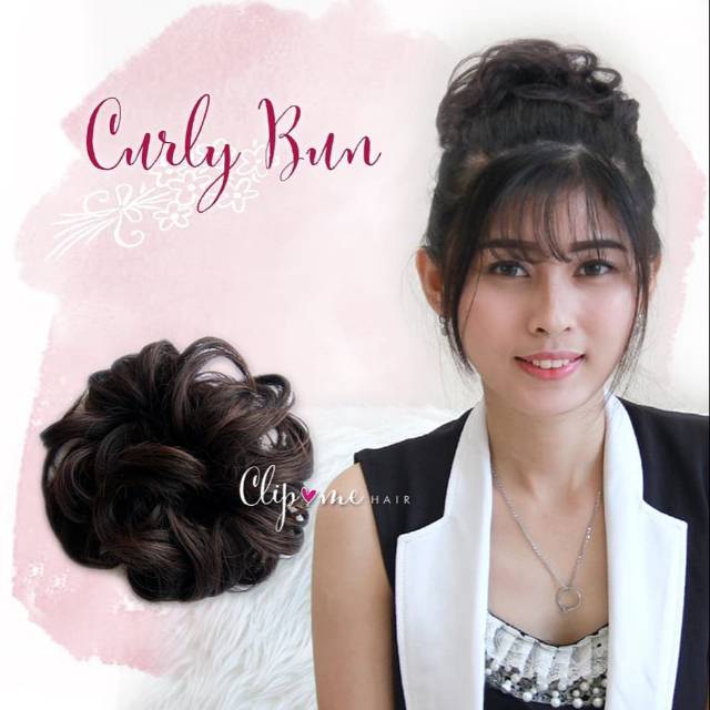 CURLY BUN