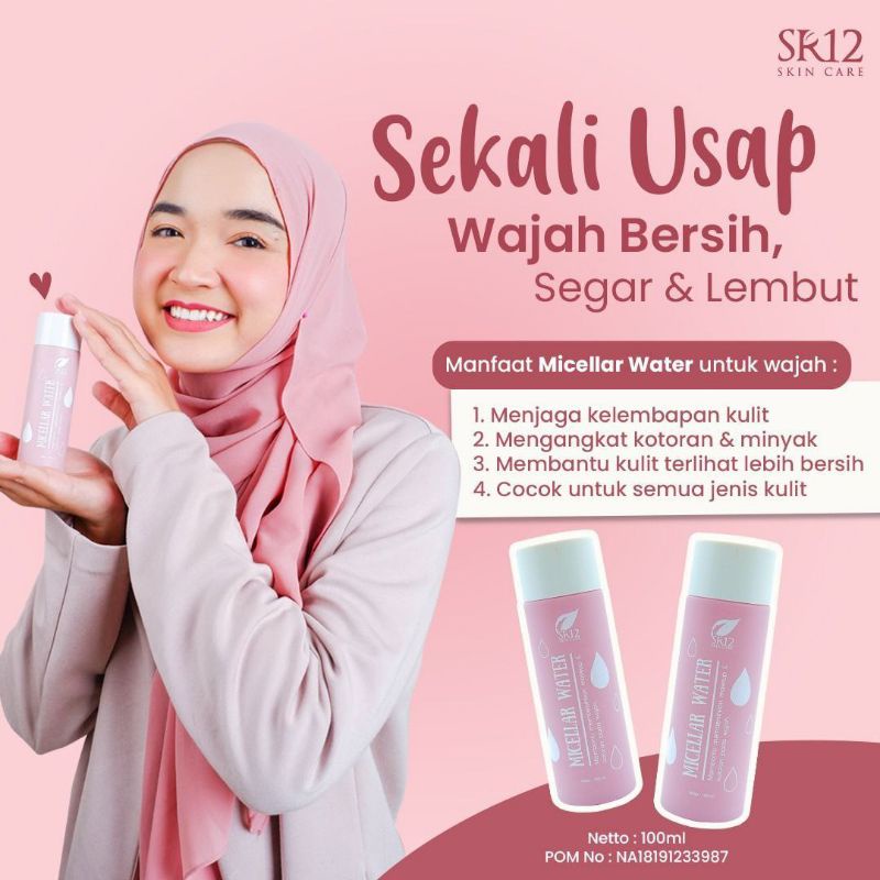 Micellar water 100ml SR12