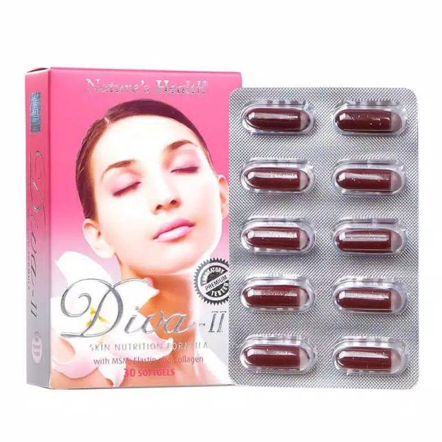 DIVA suplemen 30 kapsul new kemasan