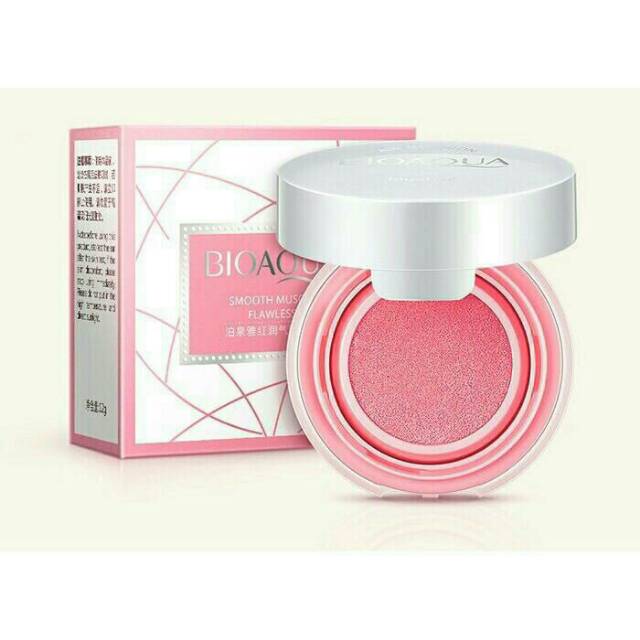 Bioaqua blush on cushion