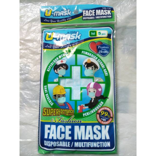 Face mask U-mask isi 5