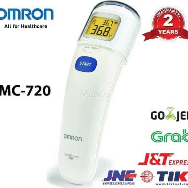 OMRON MC 720 Digital Head Infrares thermometer