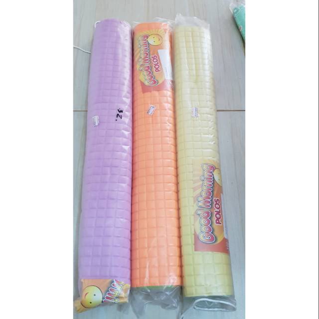 Perlak bayi kotak polos