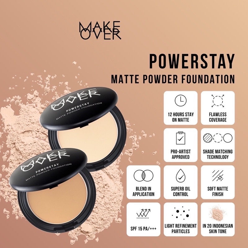 Make Over Powerstay Matte Powder Foundation