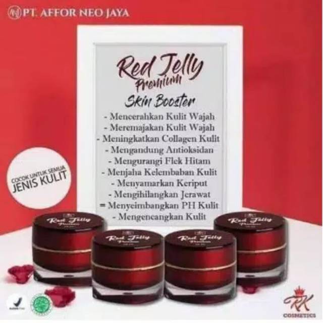 Red Jelly Glowing