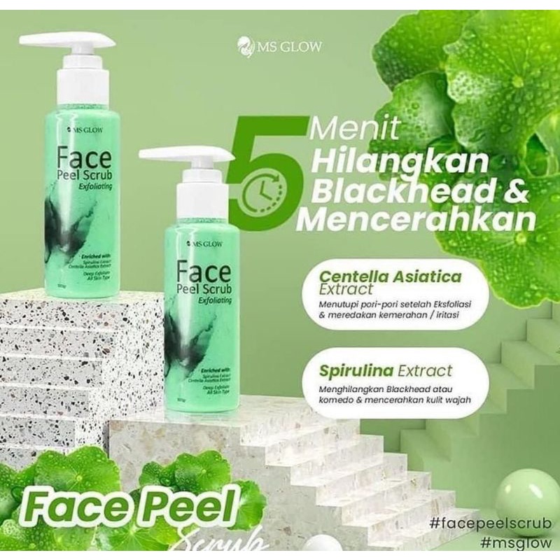 face peel scrub