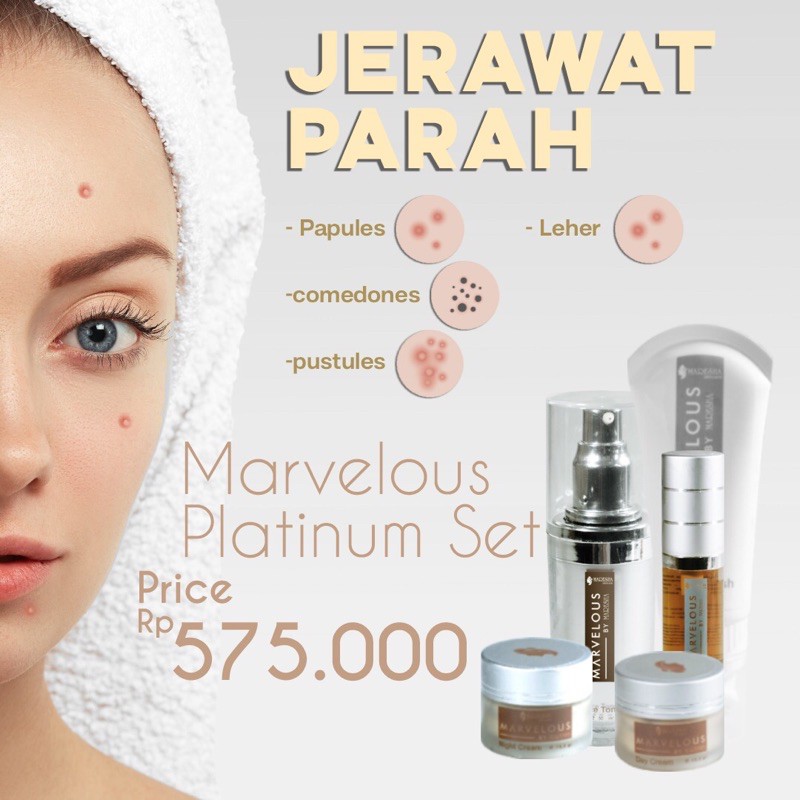 (Ready) Marvelous Platinum Set