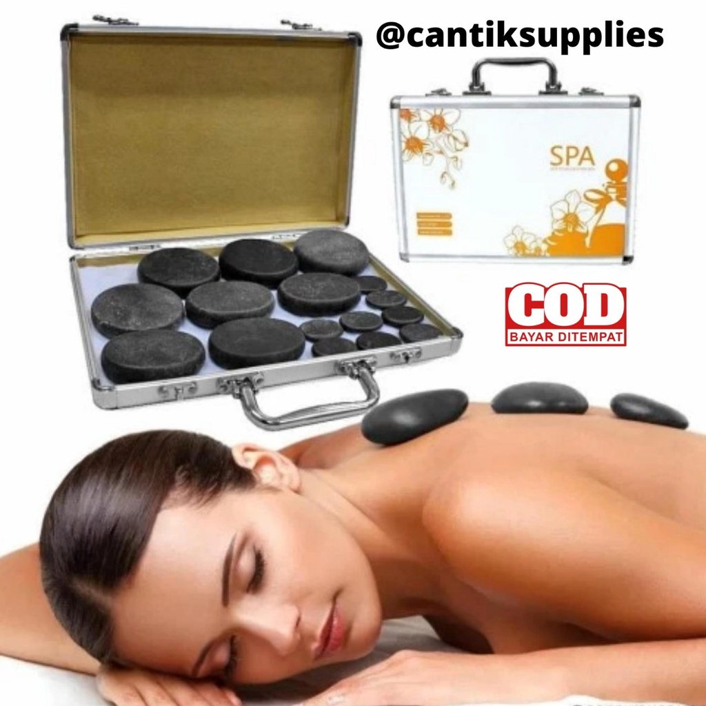 AKK . HOT STONE THERAPHY SET
