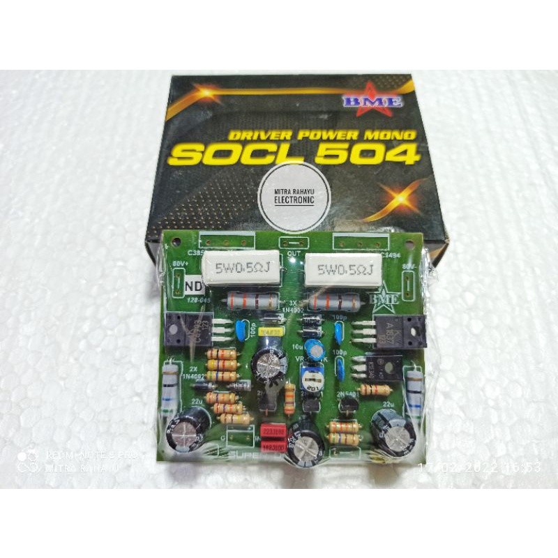 KIT Driver 500W SOCL 504 By BME Sniper Electronic Kit
