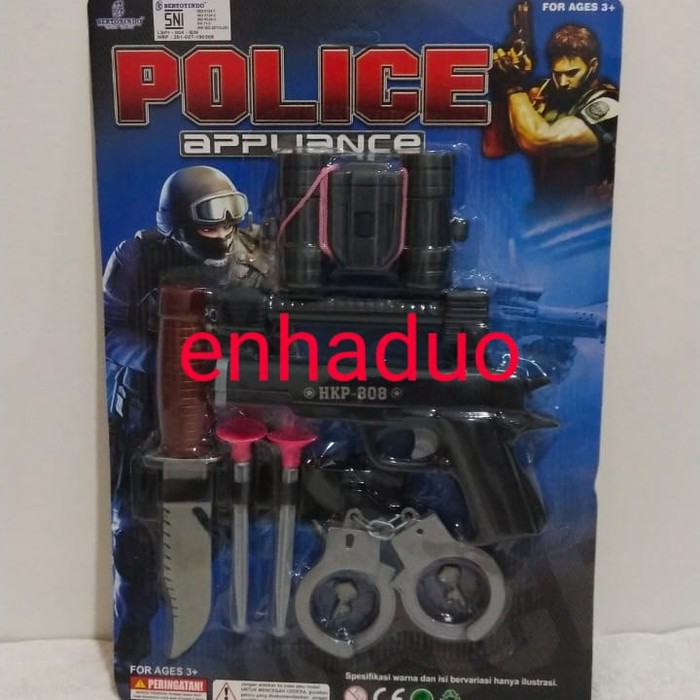 mainan police set