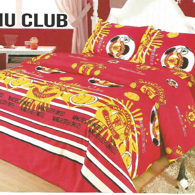Manchaster united king bed cover set
