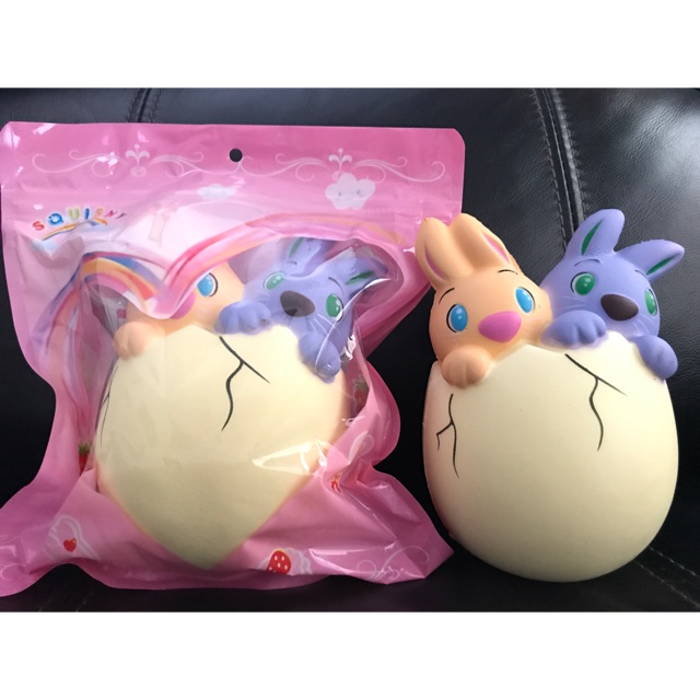 SQUISHY RABBIT EGG by TINA