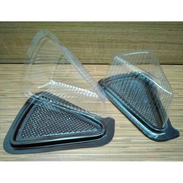 Box Cupcase Kue Tart Mini Segitiga